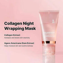 Medicube Collagen Night Wrapping Mask – Overnight Firming & Hydrating Sleeping Pack with Collagen & Peptides – Korean Skincare
