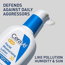 CeraVe AM Oil-Free Facial Moisturizing Lotion with SPF 30 – Lightweight Daily Face Moisturizer with Ceramides, Niacinamide & Hyaluronic Acid – 89ml