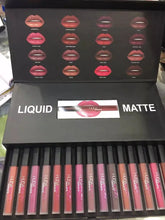 Liquid Matte Lipgloss Lip Gloss makeup Long Lasting Waterproof Liquid Lipsticks cosmetic 16 Colors Set Beauty