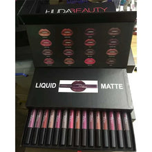 Liquid Matte Lipgloss Lip Gloss makeup Long Lasting Waterproof Liquid Lipsticks cosmetic 16 Colors Set Beauty