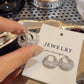 Micro Inlaid Zircon Bag Ear Buckle